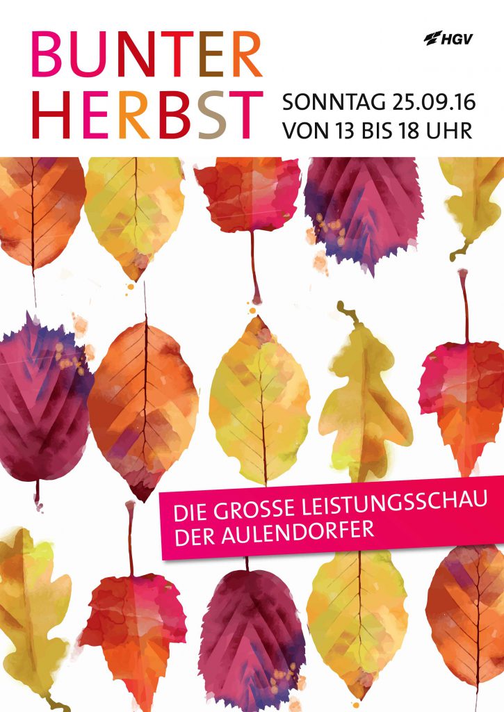 Bunter Herbst