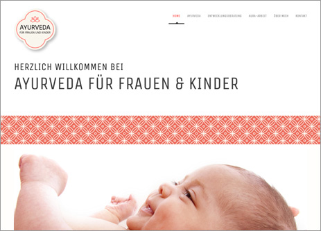 Homepage Ayurveda Frauen und Kinder