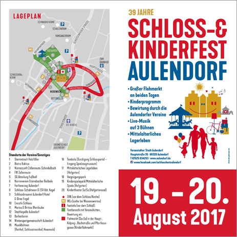 Programmheft Schloss-& Kinderfest