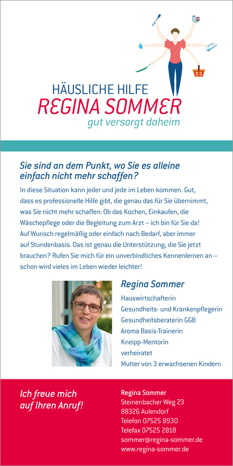 Flyer Regina Sommer