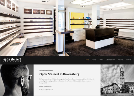 Homepage Optik Steinert