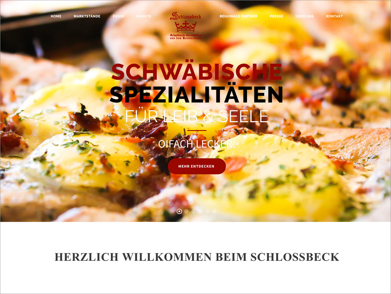 Website Schlossbeck