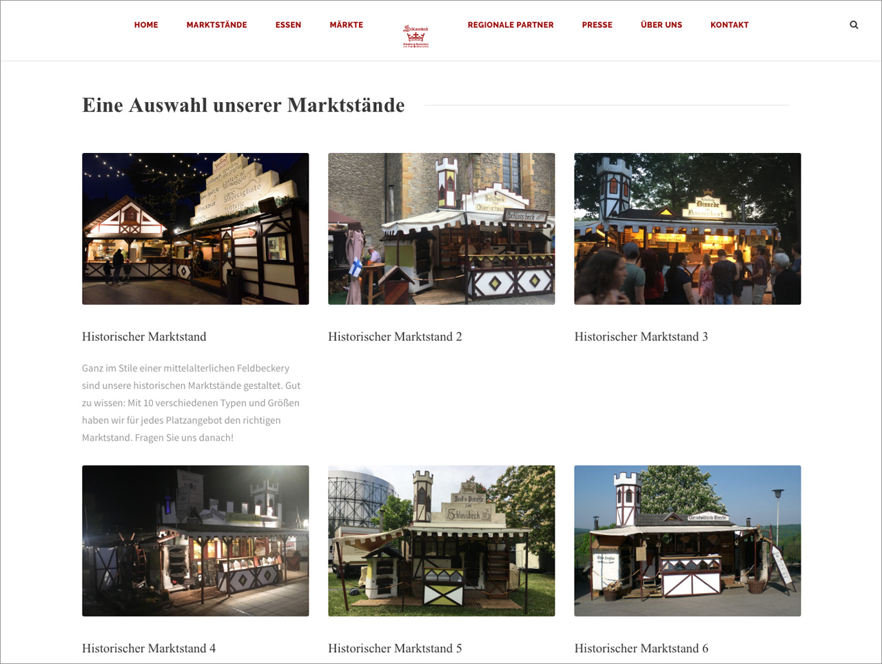 Website Schlossbeck